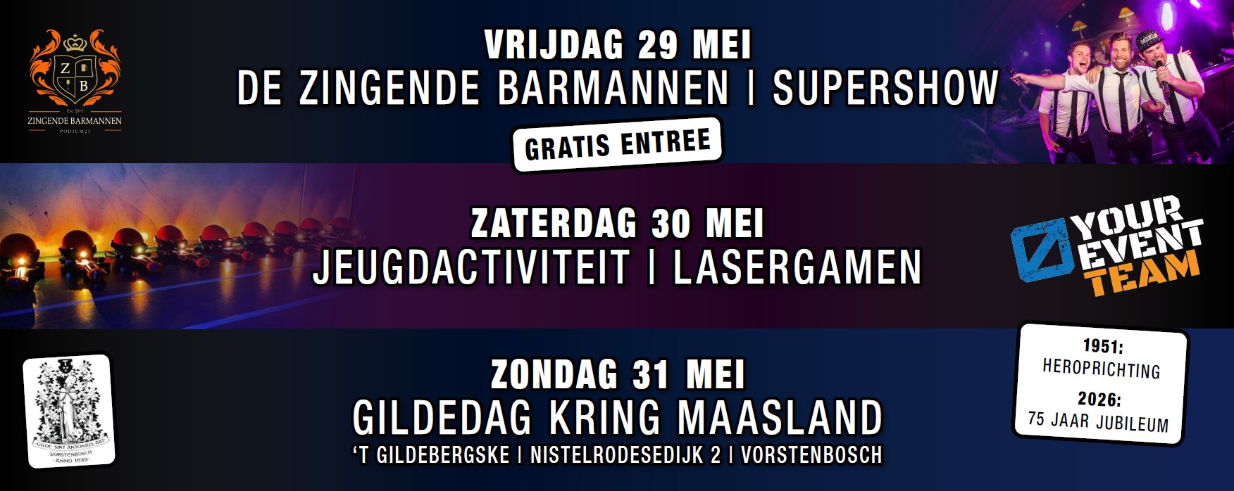 Banner Feestweekend